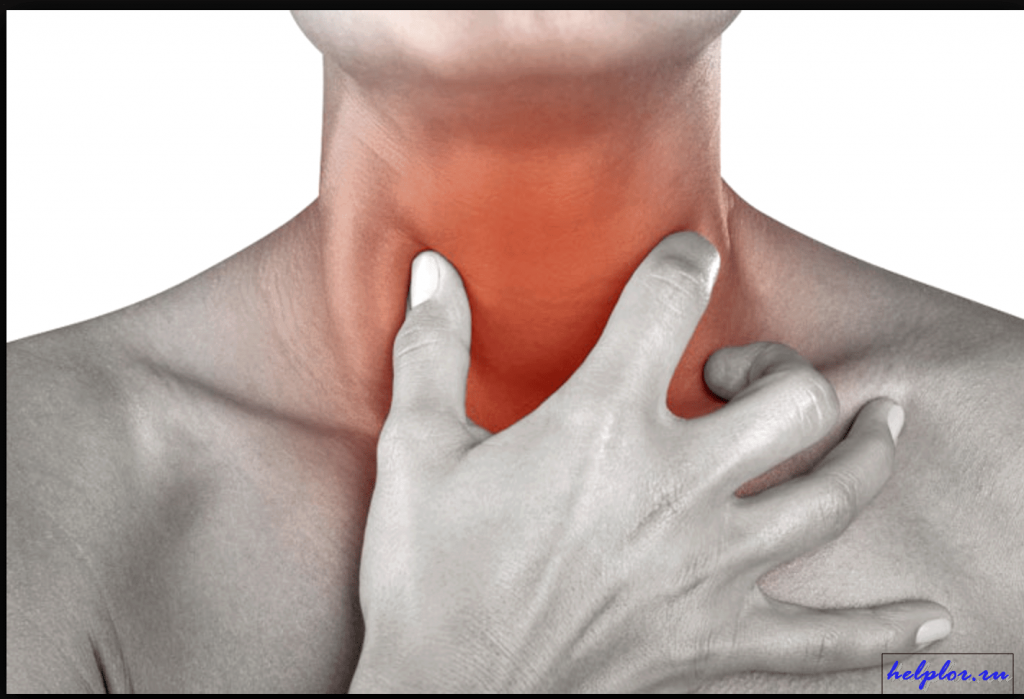 болит гортань